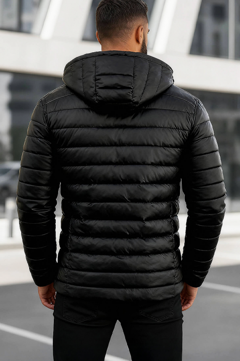 Muška jakna ROZEZ, Boja: crna, IVET.RS - Nova Kolekcija