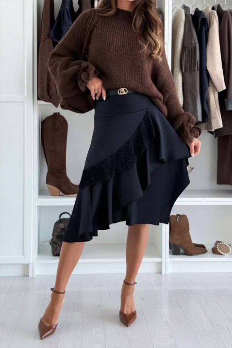 Suknja AURONZA, Boja: crna, IVET.RS - Nova Kolekcija