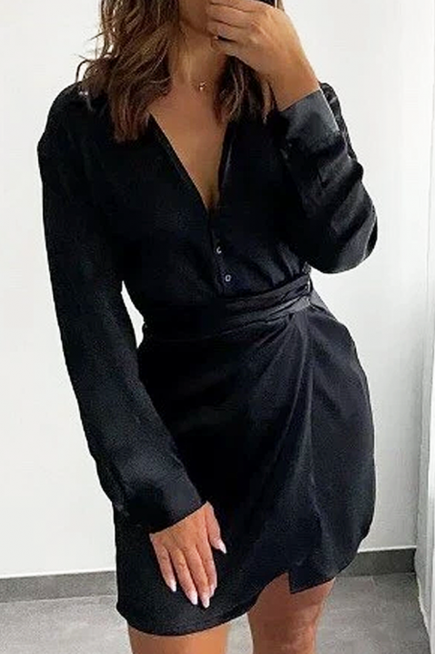 Haljina DLANENZA, Boja: crna, IVET.RS - Nova Kolekcija