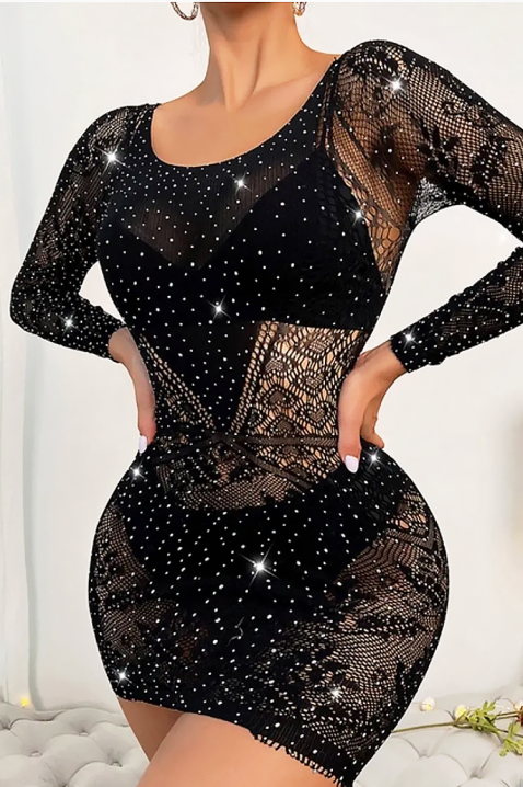 Haljina SPAISELDA, Boja: crna, IVET.RS - Nova Kolekcija