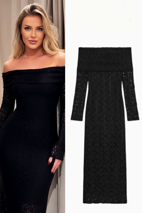 Haljina ALBENDA, Boja: crna, IVET.RS - Nova Kolekcija