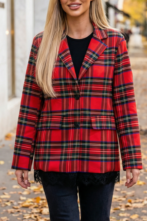 Sako SERINZANA, Boja: crvena, IVET.RS - Nova Kolekcija