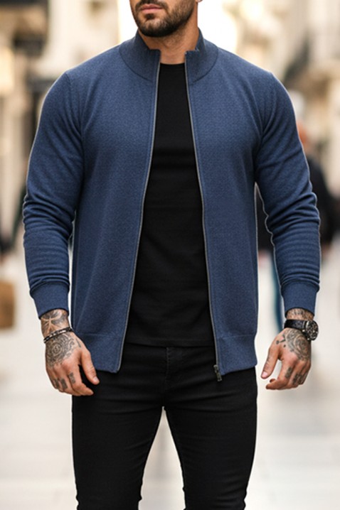 Muška vesta KAROLDI NAVY, Boja: tamnoplava, IVET.RS - Nova Kolekcija