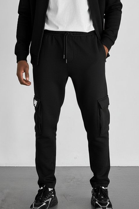 Muške pantalone VOXOR BLACK, Boja: crna, IVET.RS - Nova Kolekcija