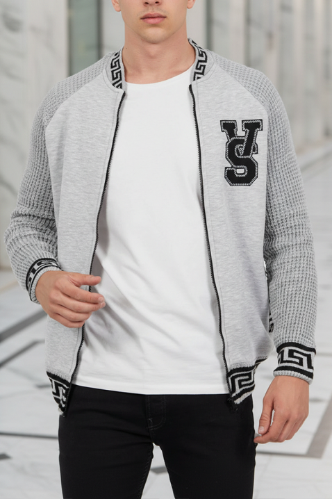 Muška vesta KREFOZ GREY, Boja: siva, IVET.RS - Nova Kolekcija