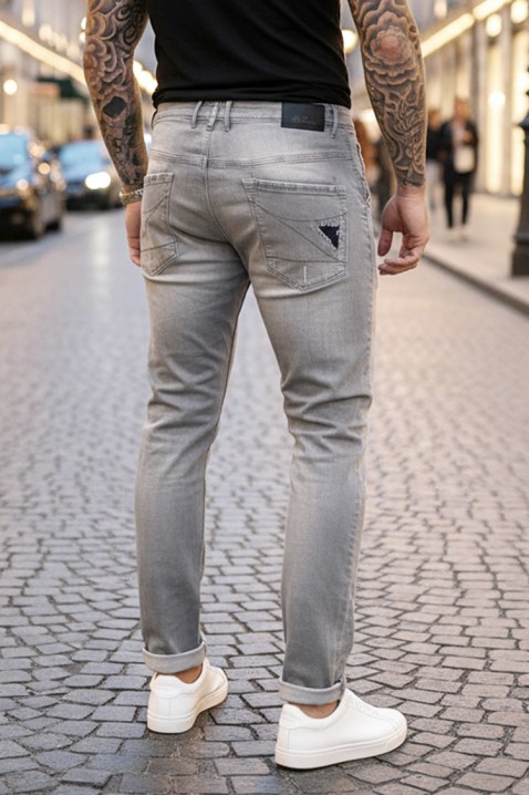 Muške farmerke KARLODO GREY, Boja: siva, IVET.RS - Nova Kolekcija