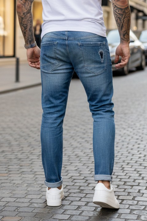 Muške farmerke KARLODO BLUE, Boja: plava, IVET.RS - Nova Kolekcija