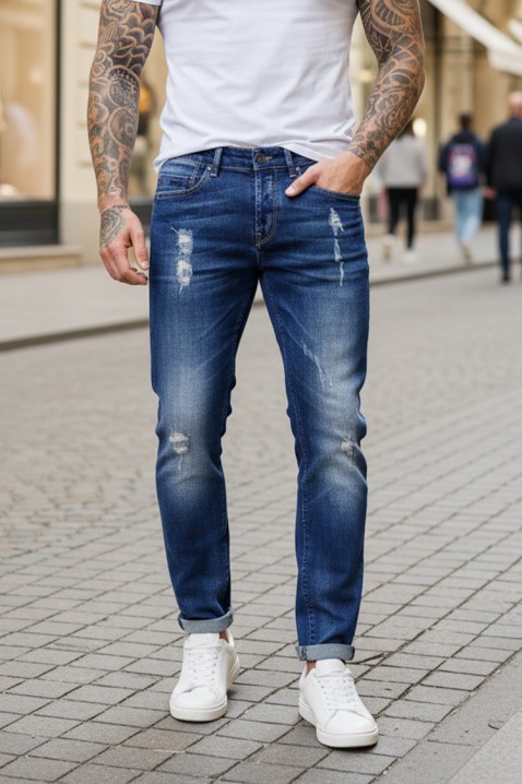 Muške farmerke KONSOR, Boja: tamnoplava, IVET.RS - Nova Kolekcija