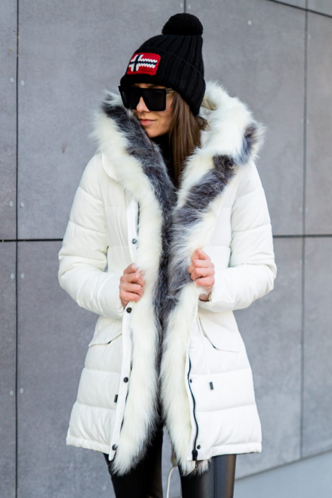 Jakna DJEZINDRA WHITE, Boja: bela, IVET.RS - Nova Kolekcija