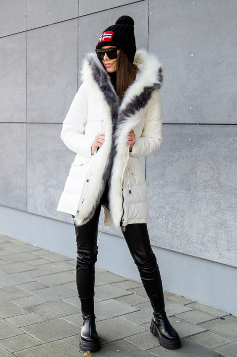 Jakna DJEZINDRA WHITE, Boja: bela, IVET.RS - Nova Kolekcija