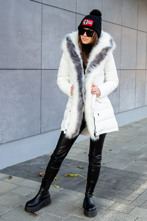 Jakna DJEZINDRA WHITE, Boja: bela, IVET.RS - Nova Kolekcija