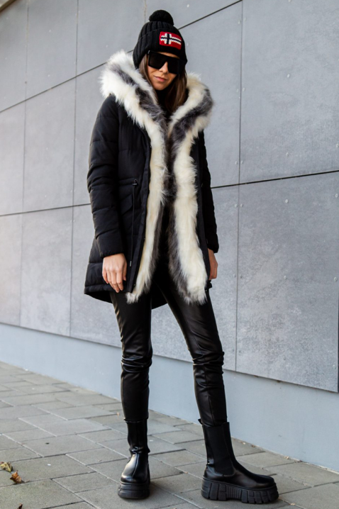 Jakna DJEZINDRA BLACK, Boja: crna, IVET.RS - Nova Kolekcija