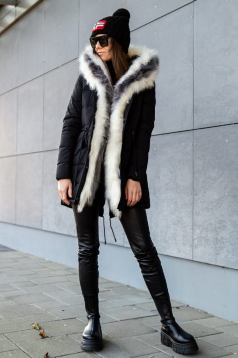 Jakna DJEZINDRA BLACK, Boja: crna, IVET.RS - Nova Kolekcija