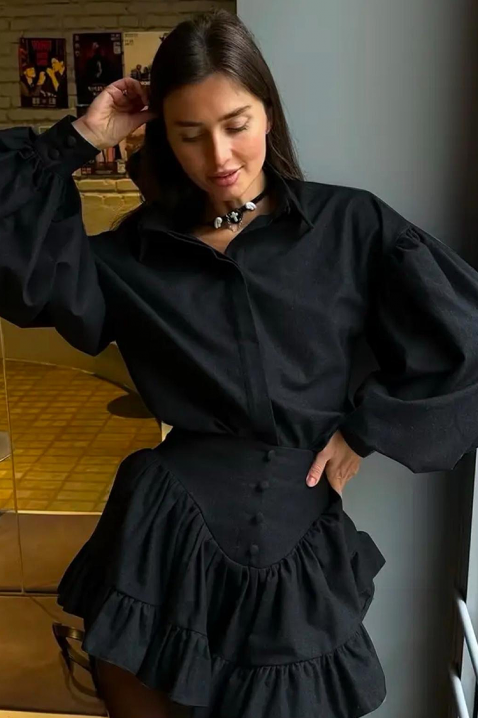 Komplet DEBORINA, Boja: crna, IVET.RS - Nova Kolekcija