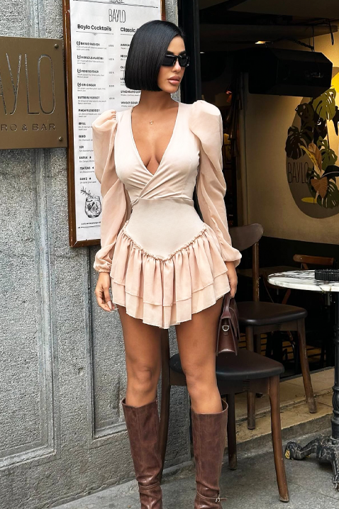 Haljina ARABIONA BEIGE, Boja: bež, IVET.RS - Nova Kolekcija