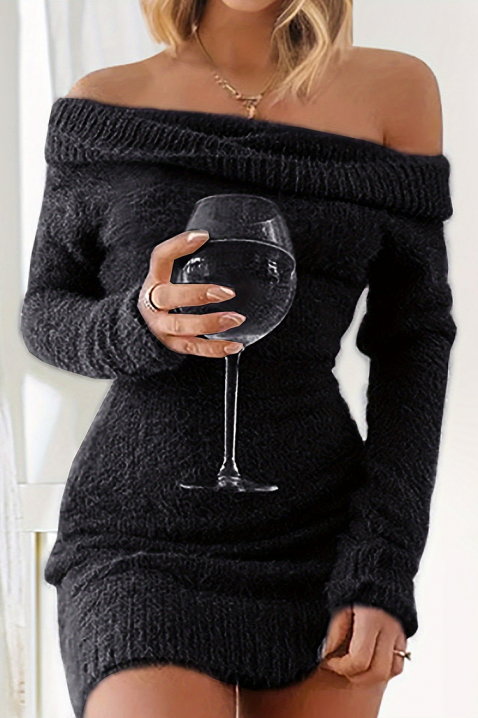 Haljina LEMIRANA BLACK, Boja: crna, IVET.RS - Nova Kolekcija