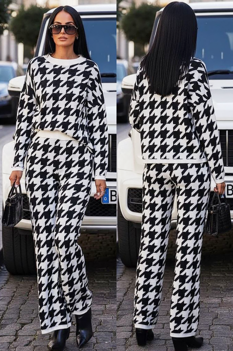 Komplet SAFORLA, Boja: crna i bela, IVET.RS - Nova Kolekcija