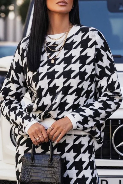 Komplet SAFORLA, Boja: crna i bela, IVET.RS - Nova Kolekcija