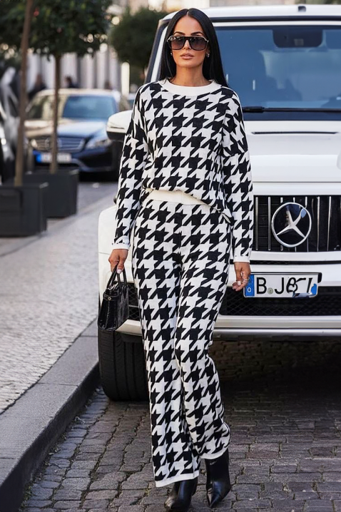 Komplet SAFORLA, Boja: crna i bela, IVET.RS - Nova Kolekcija