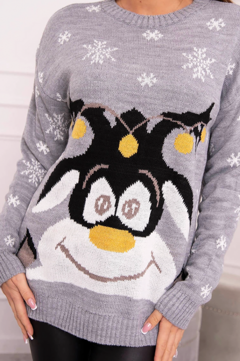 Džemper CATRINZA GREY, Boja: siva, IVET.RS - Nova Kolekcija