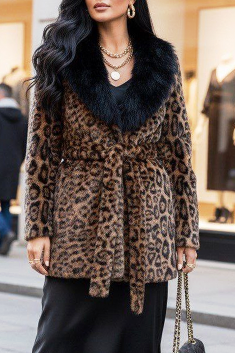 Kaput KATELINDA, Boja: leopard, IVET.RS - Nova Kolekcija