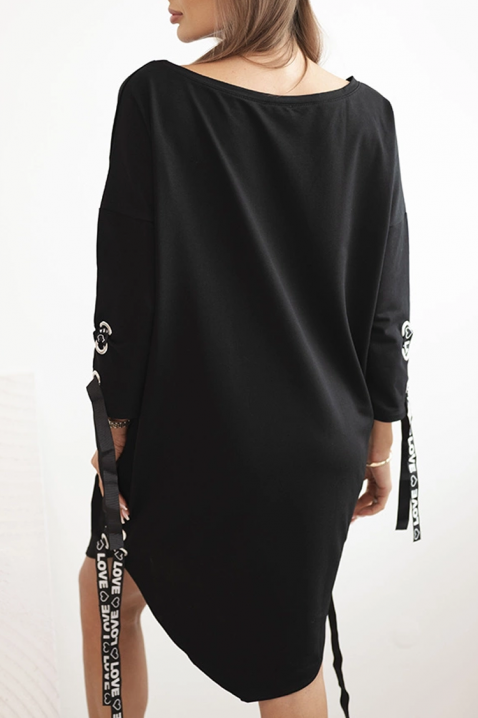 Haljina GAVERONA, Boja: crna, IVET.RS - Nova Kolekcija