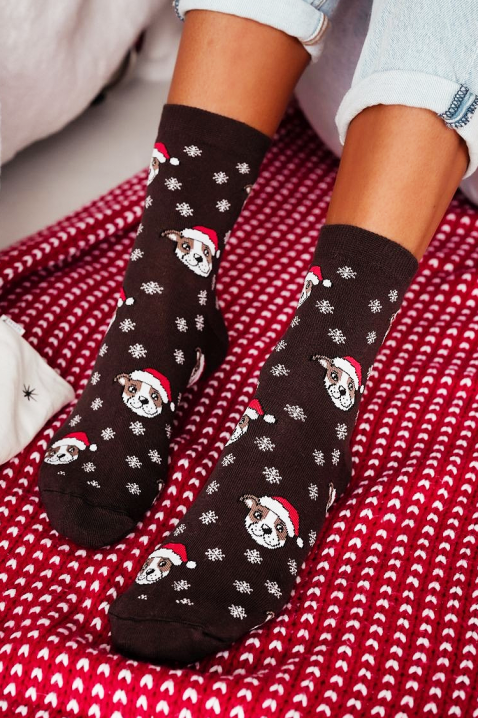 Čarape RIOPELJA BROWN, Boja: braon, IVET.RS - Nova Kolekcija