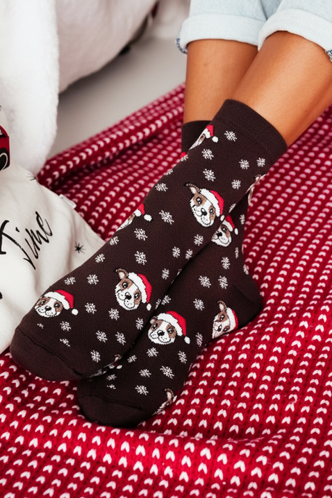 Čarape RIOPELJA BROWN, Boja: braon, IVET.RS - Nova Kolekcija