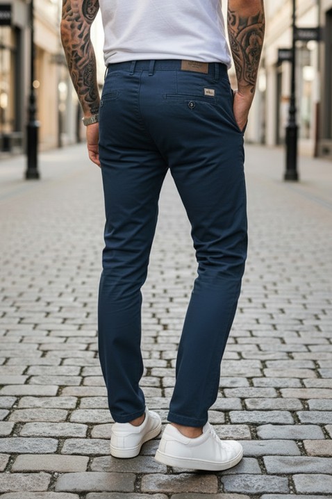 Muške pantalone TELRET NAVY, Boja: tamnoplava, IVET.RS - Nova Kolekcija