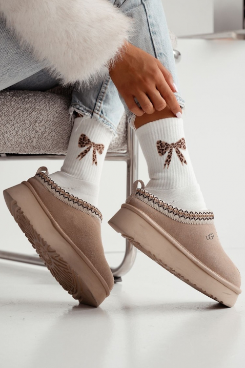 Čarape DERFIONA WHITE, Boja: bela, IVET.RS - Nova Kolekcija