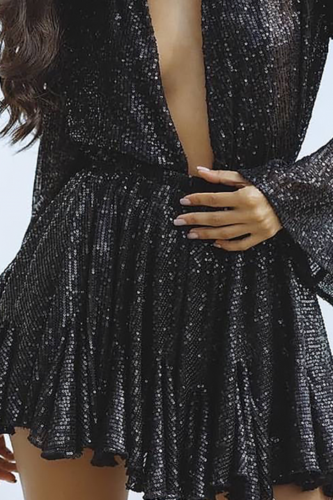 Haljina EROTOLDA BLACK, Boja: crna, IVET.RS - Nova Kolekcija