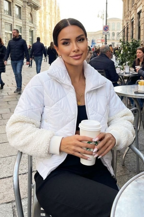 Jakna OHLANDA WHITE, Boja: bela, IVET.RS - Nova Kolekcija