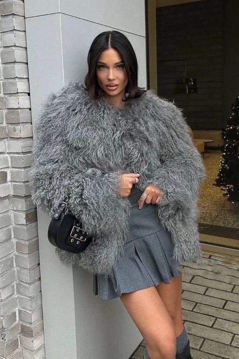 Kaput AMOGLINA, Boja: siva, IVET.RS - Nova Kolekcija