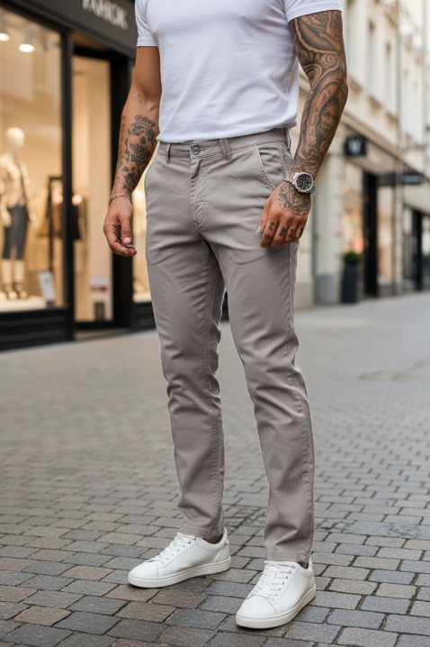 Muške pantalone ROXTER LIGHT GREY, Boja: svetlosiva, IVET.RS - Nova Kolekcija