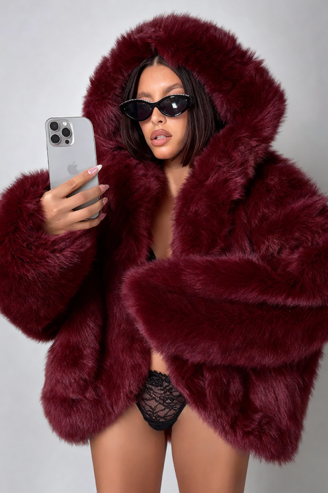 Kaput VANYA BORDO, Boja: bordo, IVET.RS - Nova Kolekcija