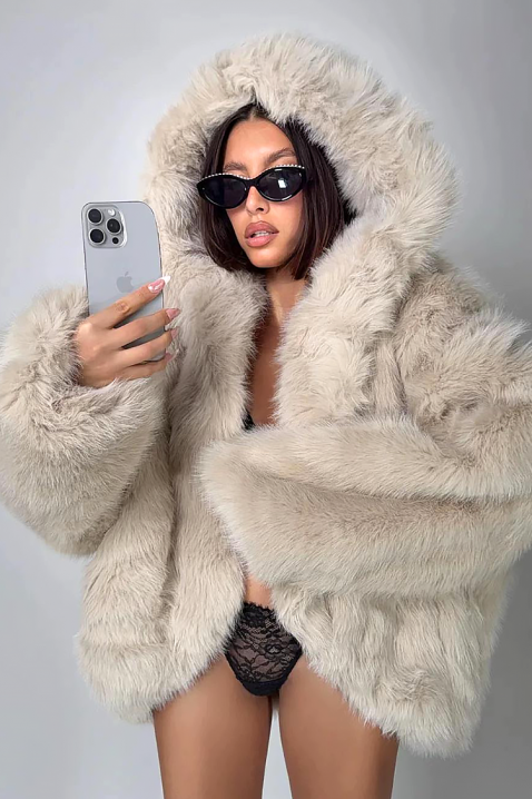 Kaput VANYA ECRU, Boja: ecru, IVET.RS - Nova Kolekcija