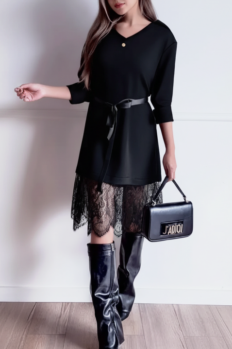 Haljina ANDELONA BLACK, Boja: crna, IVET.RS - Nova Kolekcija