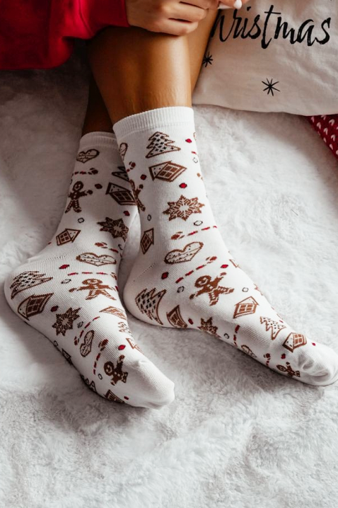 Čarape VLADERZA WHITE, Boja: bela, IVET.RS - Nova Kolekcija