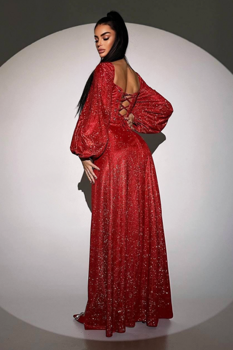 Haljina ALDIYA RED, Boja: crvena, IVET.RS - Nova Kolekcija