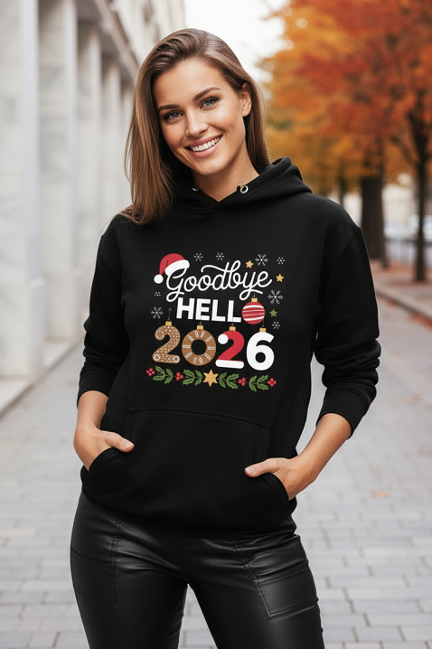 Dukserica MANDIOLSA, Boja: crna, IVET.RS - Nova Kolekcija