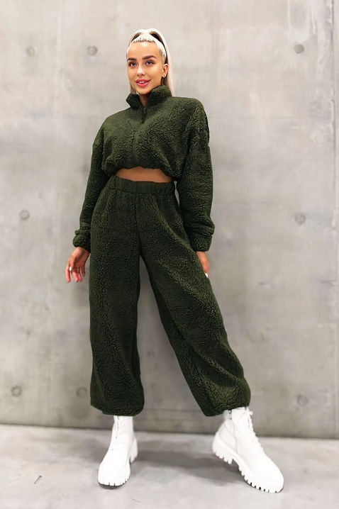 Komplet PULVENDA KHAKI, Boja: kaki, IVET.RS - Nova Kolekcija