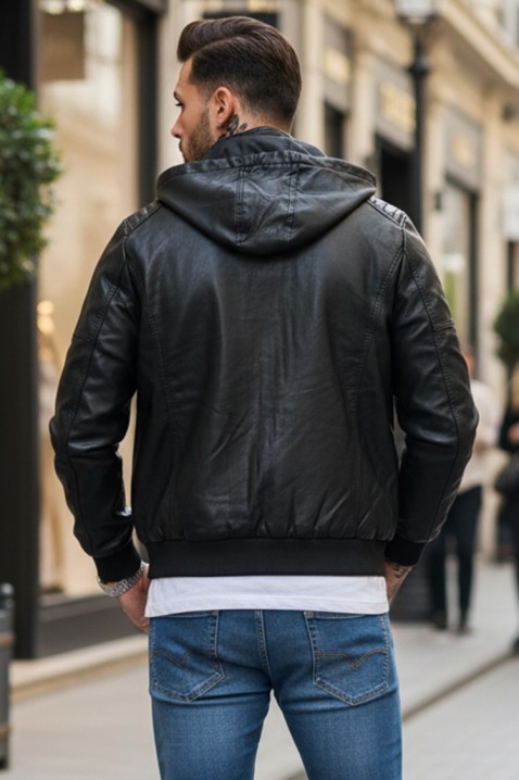 Muška jakna JUSTIZ, Boja: crna, IVET.RS - Nova Kolekcija