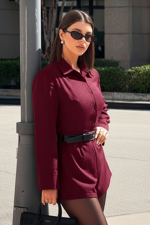 Komplet PANTESINA BORDO, Boja: bordo, IVET.RS - Nova Kolekcija