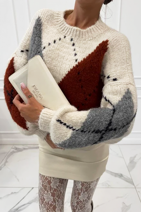 Džemper BEDROLVA ECRU, Boja: ecru, IVET.RS - Nova Kolekcija