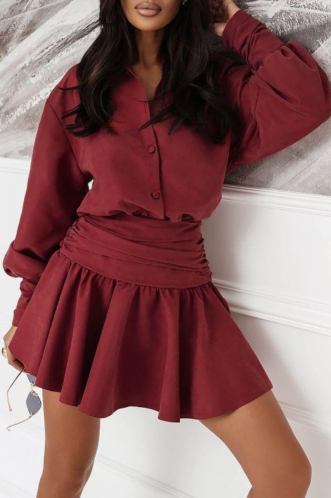 Haljina BELETINA RED, Boja: crvena, IVET.RS - Nova Kolekcija