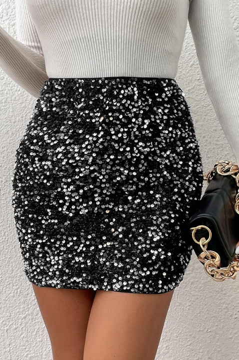 Suknja VALORANA, Boja: crna, IVET.RS - Nova Kolekcija