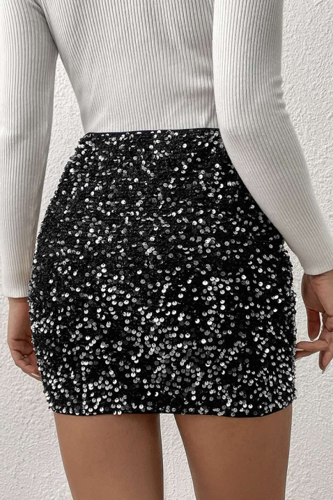 Suknja VALORANA, Boja: crna, IVET.RS - Nova Kolekcija