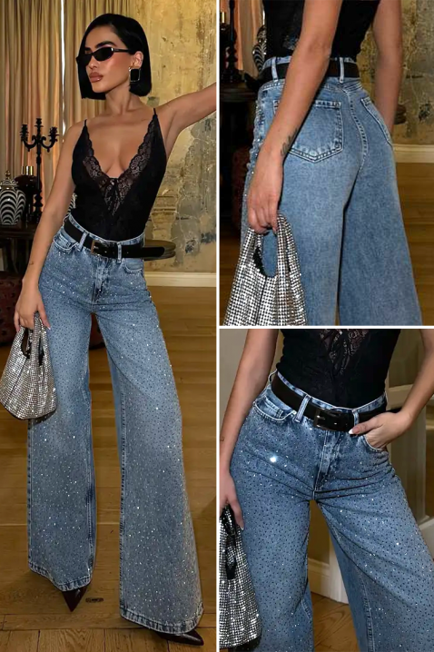 Farmerke DAVILONA, Boja: plava, IVET.RS - Nova Kolekcija