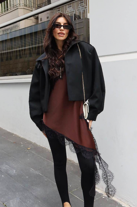 Tunika ZALFERSA BROWN, Boja: braon, IVET.RS - Nova Kolekcija