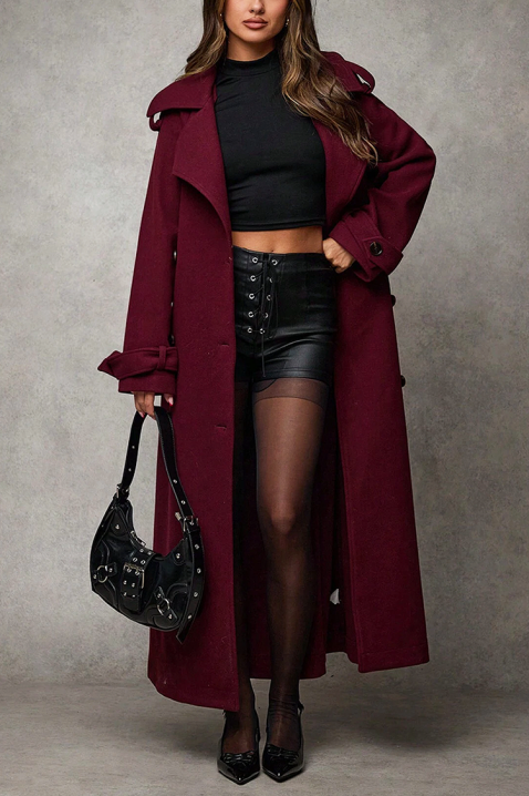 Kaput PREMIELA BORDO, Boja: bordo, IVET.RS - Nova Kolekcija